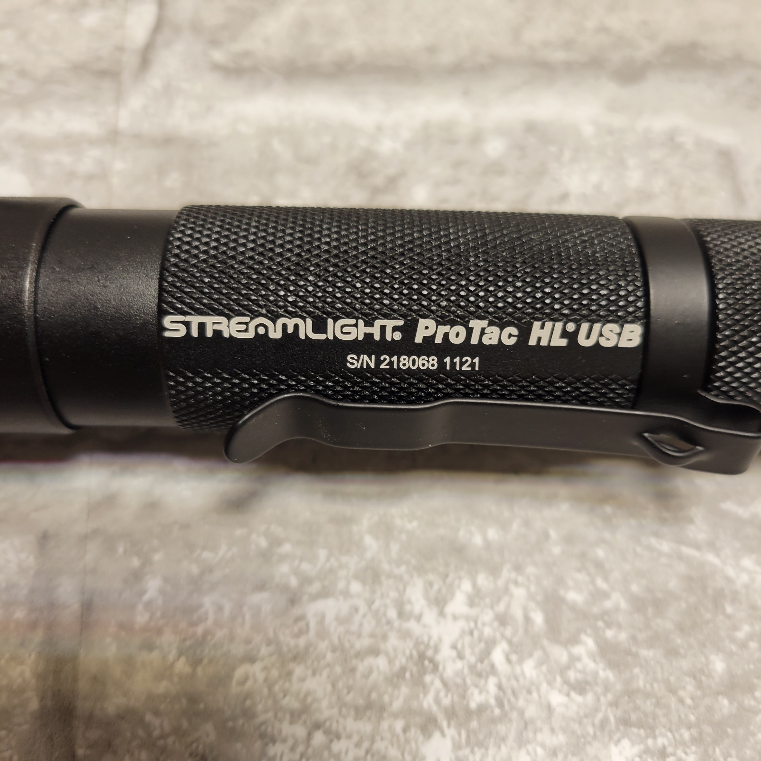 Streamlight ProTac HL USB Rechargeable Flashlight, 1000 Lumens - Black (8004034887918)